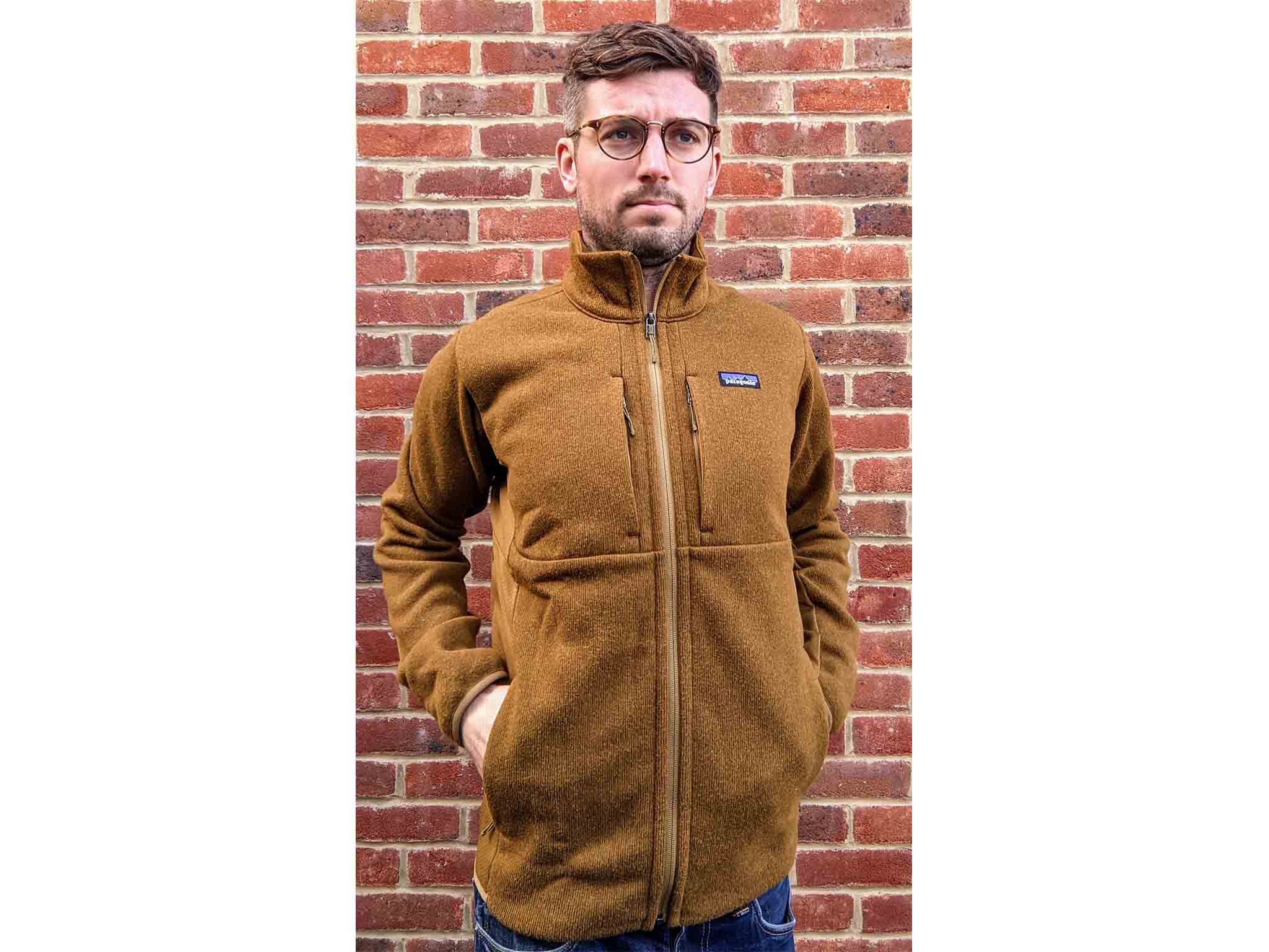 Patagonia fleece outlet zip up mens